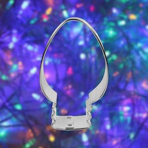 CHRISTMAS LIGHT BULB metal Cookie Cutter 3.25 inches   A C