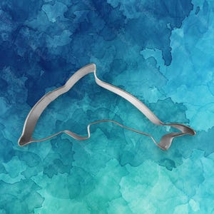 DOLPHIN  Metal Cookie Cutter  4.5 inches