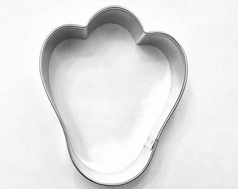 BUNNY FOOT Metal Cookie Cutter  about 3.5 inches