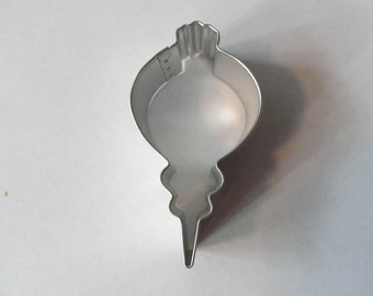 CHRISTMAS TREE ORNAMENT Metal  Cookie Cutter  about 3.5 inches long