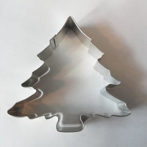 TREE Metal Cookie Cutter  about 5 inches  1047
