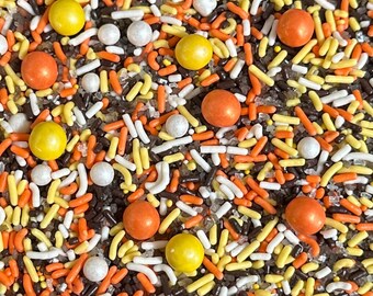 Fall Mix Sprinkles Edibles, Jimmies, Quinns, Nonpareils