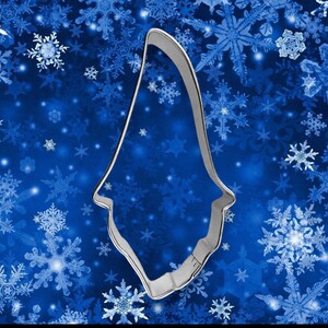 NORDIC GNOME metal Cookie Cutter about 3.75 inches tall