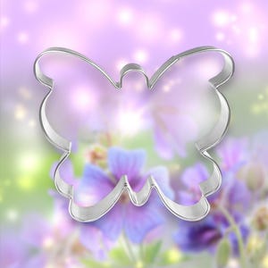 BUTTERFLY  Metal Cookie Cutter 4 inches tall    8123 AC