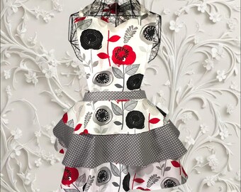 APRONS  Women's  Hostess Apron Vintage style pattern