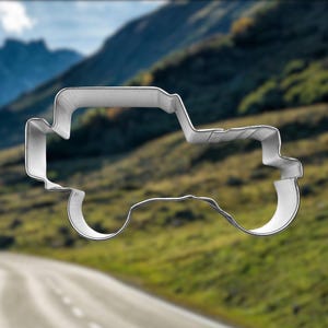 JEEP Metal Cookie Cutter 4.5 inches