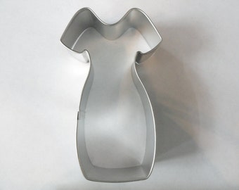 Little Black Dress Cookie Cutter 4 inches
