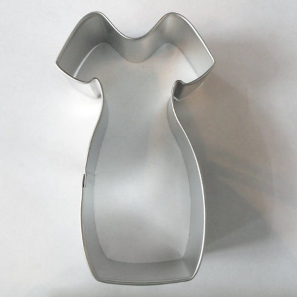 Little Black Dress Cookie Cutter 4 inches