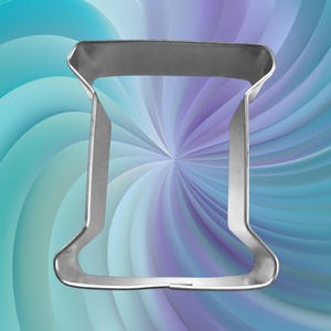 SPOOL of THREAD Metal Cookie Cutter  3 inches tall