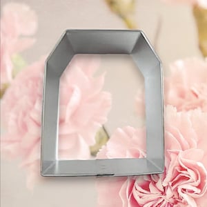 TEABAG Metal Cookie Cutter  about 2.5 inches tall  TEA BAG