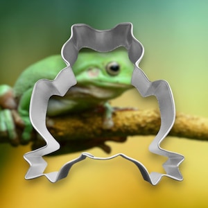 FROG Metal Cookie Cutter 3 inch