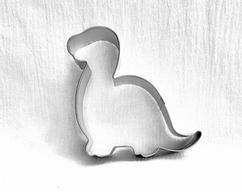 BABY BRONTOSAURUS Cookie Cutter about 3.75 inches