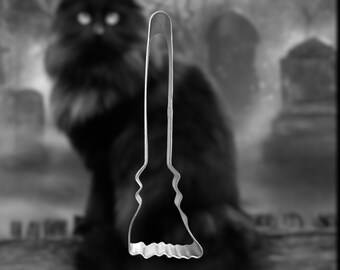 BROOM Metal Cookie Cutter 5 inches