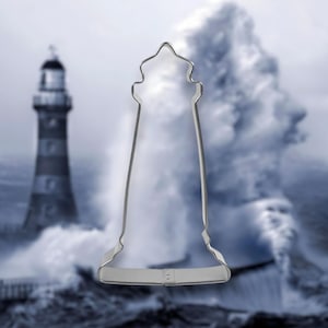 LIGHTHOUSE Metal  Cookie Cutter 4.5 inches TALL