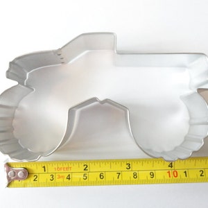 Monster Truck Cookie Cutter 5 inches image 2