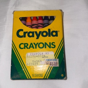 Vintage Torch Red Crayola Crayon - Etsy Australia