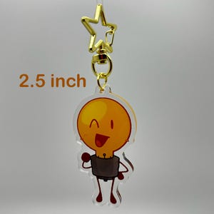 Glühbirne doppelseitiger Schlüsselanhänger - Inanimate Insanity - Objekt zeigen