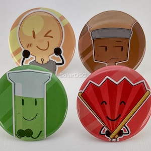 Bright Lights Badge Set - Inanimate Insanity - Object Show