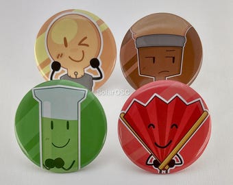 Bright Lights Badge Set - Inanimate Insanity - Object Show