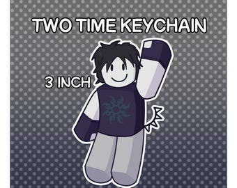 Llavero de doble cara "Two Time" - Forsaken - Roblox