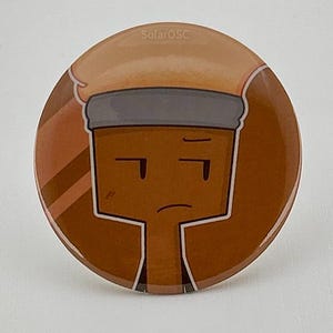 Paintbrush Badge - Inanimate Insanity - Object Show