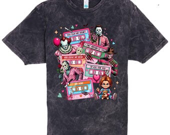 Creepy Valentine - Mineral Wash Adult Tee