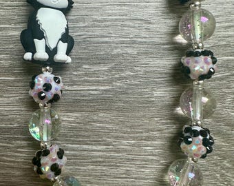 Paws and Claws- cat statement necklace