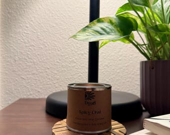 Coco-Sojawachskerzen aus ätherischen Ölen, von Hand in Mikro-Chargen gegossen