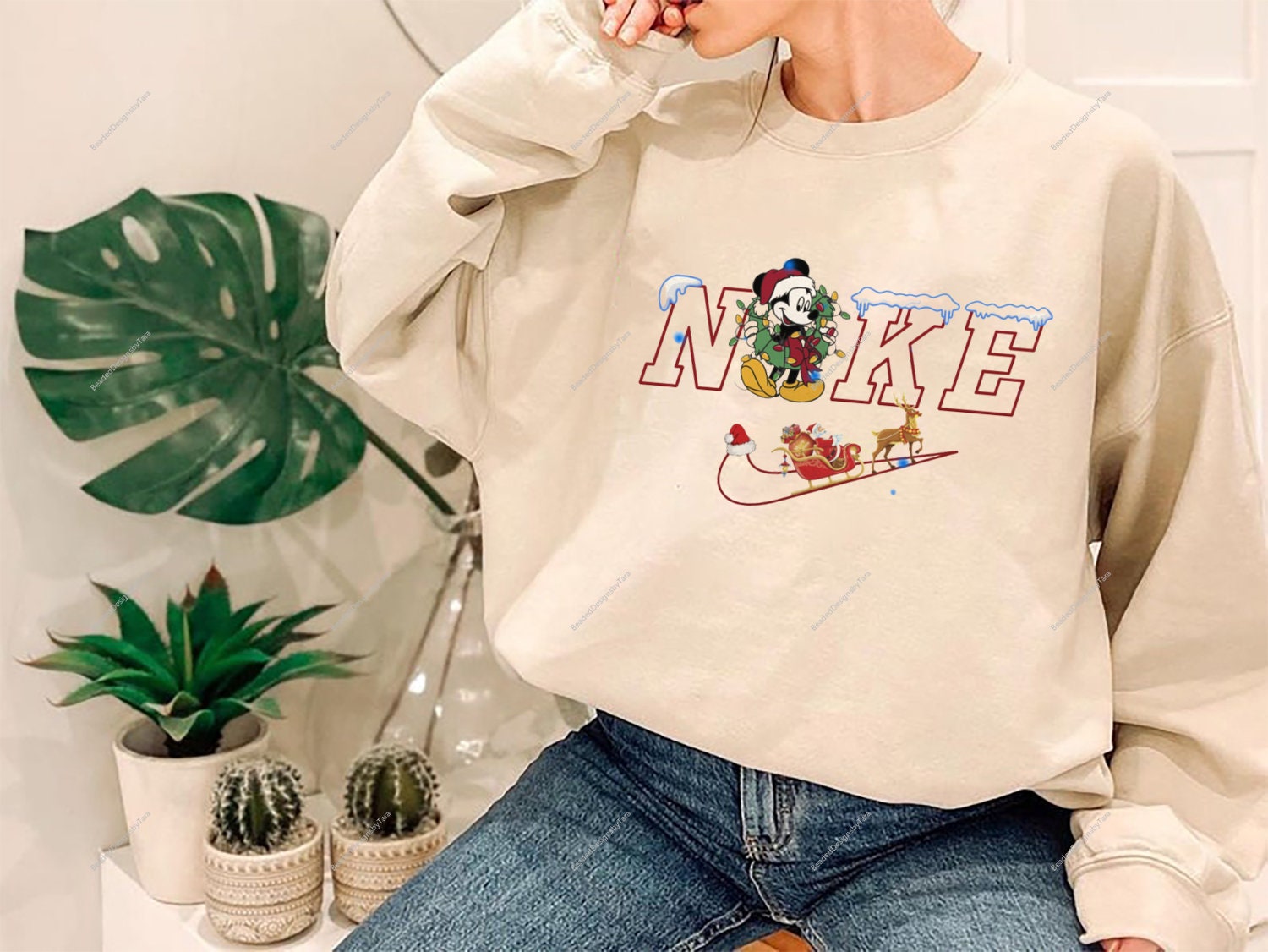 Mickey Sweatshirt - Etsy
