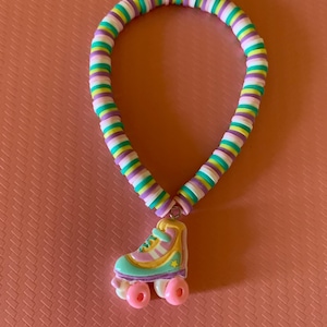Roller Skate Charm Bracelet