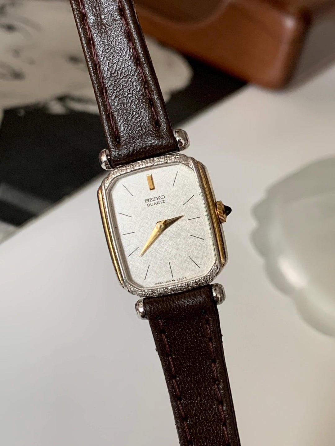 knee length dresses for ladies Seiko Crystal Dress Women's Quartz Watch SUR732 – Exact Time Corp
