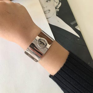 LANVIN FRANCE ランバン フランス 手巻き 腕時計 バングルウォッチ LANVIN ランバン ステンレス GP ヴィンテージ ウォッチ ks-982