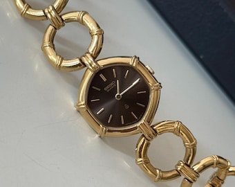 セイコー SEIKO 腕時計 クレドール 2針 スクエア アンティーク ヴィンテージ ドレスウォッチ レトロ 8420-5370 ゴールド JA-2433| セイコー クレドール 9300-5040 SS/18KGF コンビ スクエア