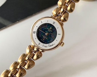 Pierre Cardin Australian opal クォーツ A1128 Pierre Cardin Paris Ladies Women's Watch Australian Opal