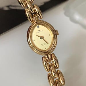 Vintage JUNGHANS ASTRA Swiss watch Gold tone, swiss Made , quartz watch, Ladie watch