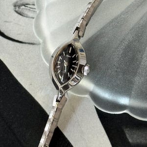 Vintage CITIZEN WGP White Gold Plating Women Watch, 19 Jewels, Mechanical Hand Wind Watch, Japanese Watch, Vintage Ladies Watch