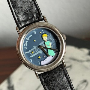 Le Petit Prince 90s , Vintage 1995 Saint Exupéry France ,dial of