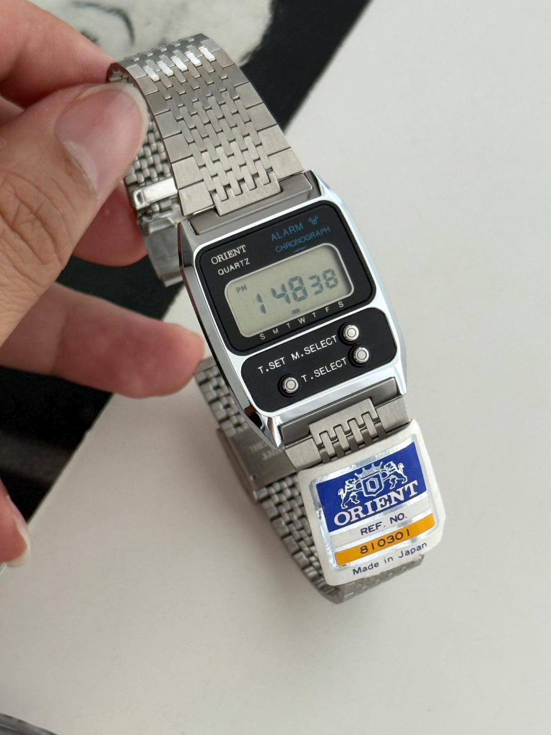 ORIENT オリエント ORIENT クロノグラフ デイデイト アラーム機能 TY01
