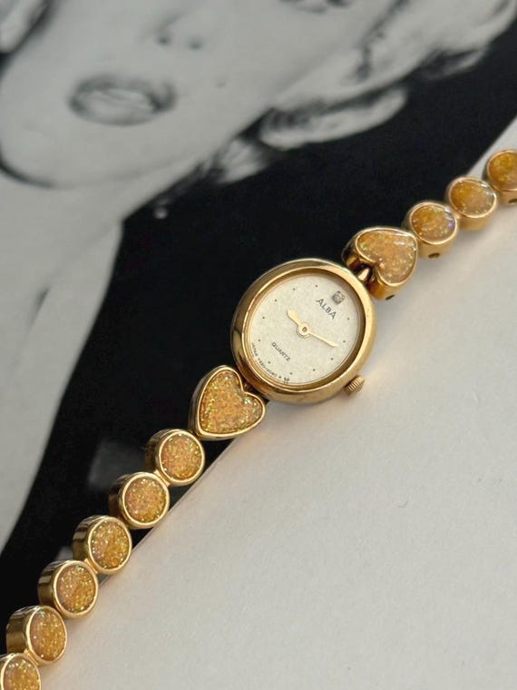 Vintage ALBA SEIKO OVAL Jewely Dial 90 display picture 1