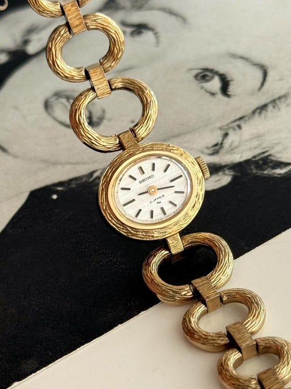 RARE Seiko Vintage Watch, 21 Jewels Mechanical Watch, Japan  display picture 3