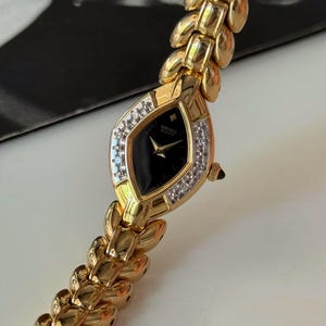 Rare! SEIKO  Vintage 90s Jewely Gold Tone Japan Made quartz watch, Ladie Watch