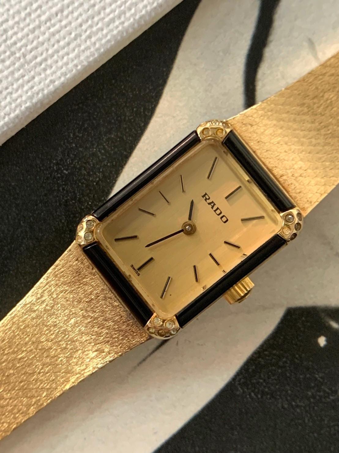 ラドー NCC 505. ビンテージ自動巻 ビッグスクエア ラドー NCC 505