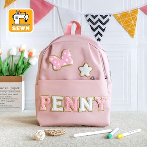 Sac à dos personnalisé pour tout-petit, Cartables en nylon, Cadeaux personnalisés pour enfants, Sac à dos pour la garderie, Sac à dos personnalisé, Cadeaux de Noël