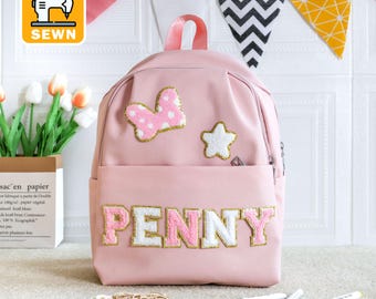 Custom Toddler Backpack, Nylon Schoolbags, Personalized gifts for kids, Back to school Daycare backpack, Custom backpack, Christmas gifts