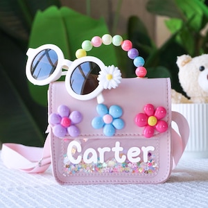 Borsa personalizzata per bambini: divertente mini borsa a tracolla, regalo per ragazze