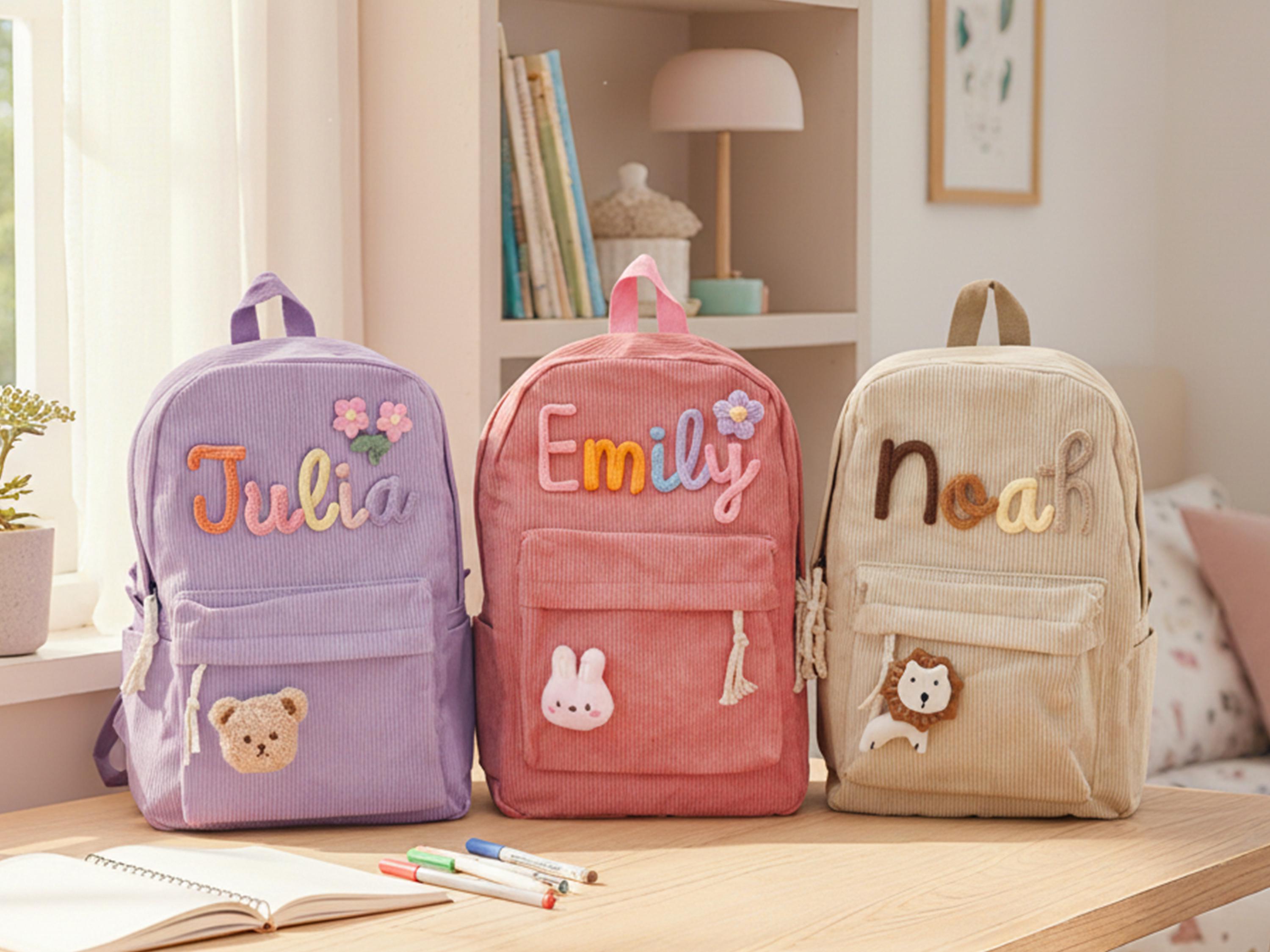 UNICEU Kids Backpack Set With Lunch Bag & Pencil Case - Baseball Print School Bag For Boys Girls, Ages 3+, Lightweight & Durable (Black, One Size) - View #10