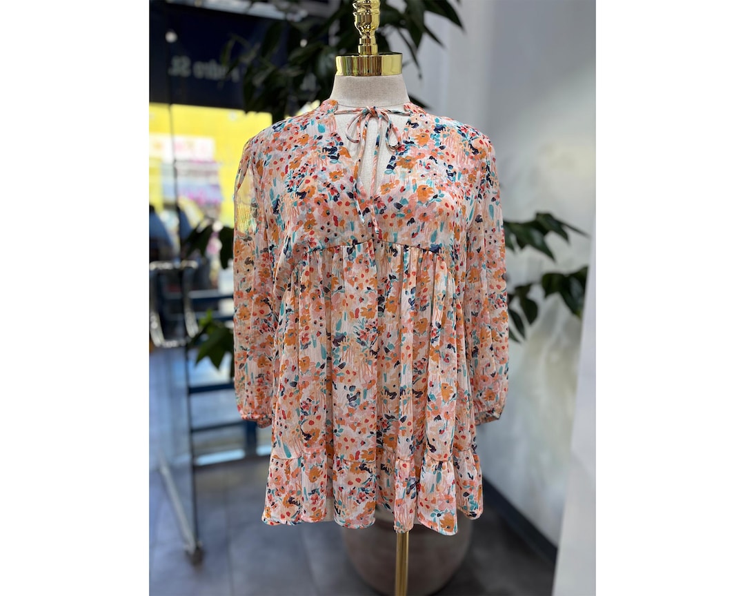 Bubble Babydoll Blouse
