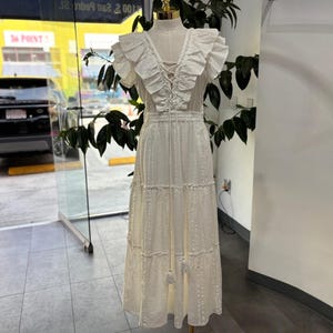 Lace up Tiered Maxi Dress - Etsy