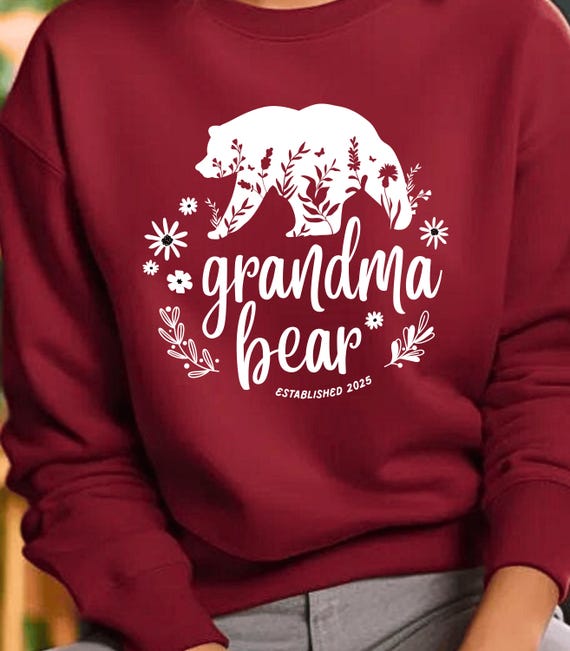 Grandma Bear Sweatshirt UK
