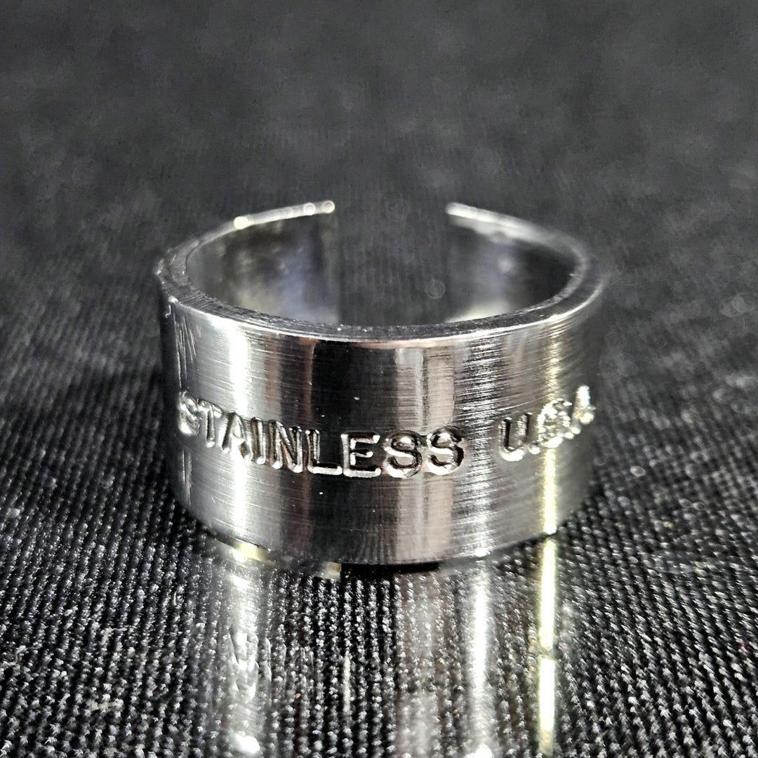 Upcycled Ring Serving Fork Stainless Steel - Etsy